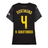 Borussia Dortmund Nico Schlotterbeck #4 Gostujuci Dres za Ženska 2024-25 Kratak Rukav